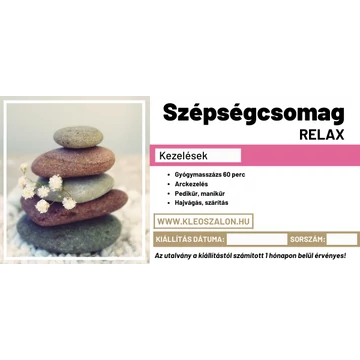 Szépségcsomag Relax