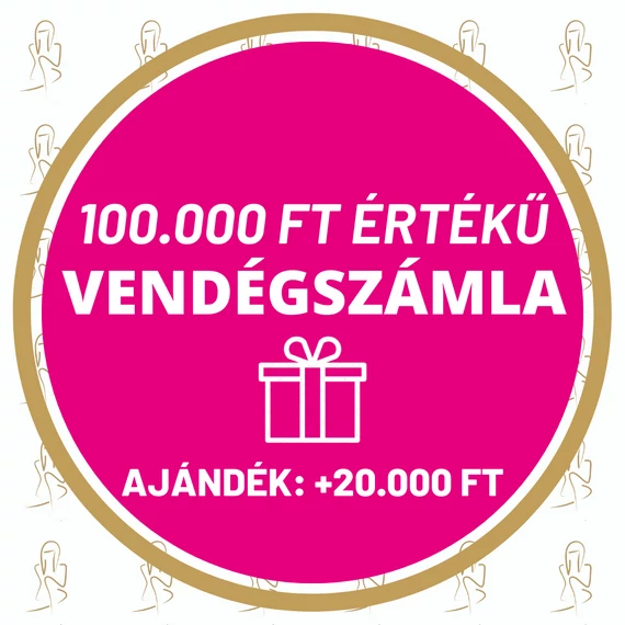 120.000 Ft értékű vendégszámla