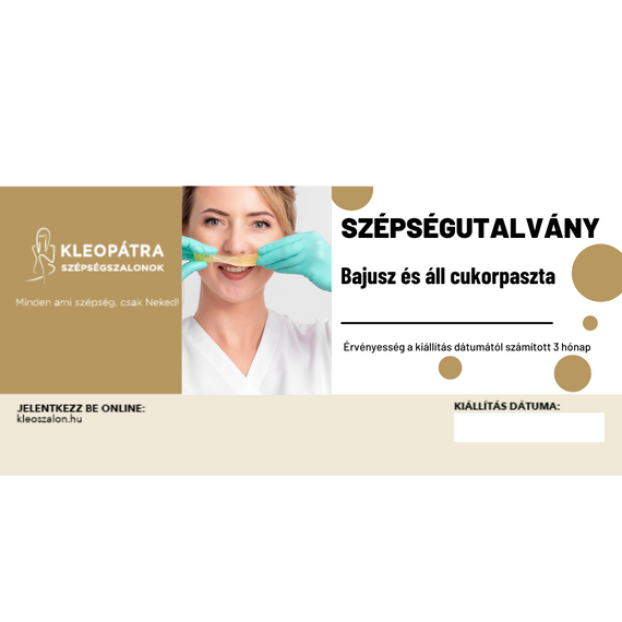 BAJUSZ ÉS ÁLL CUKORPASZTA