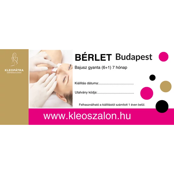 Budapest Bajusz gyanta (6+1) 7 hónap