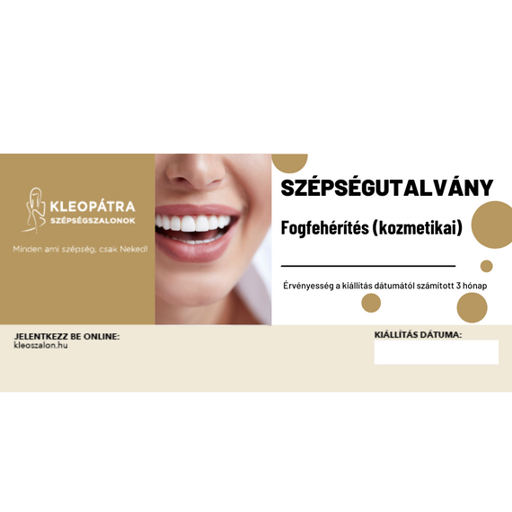 FOGFEHÉRÍTÉS (KOZMETIKAI)